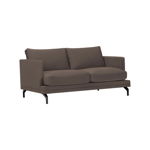 Smeđa sofa s bazom u crnoj boji Windsor &amp; Co Sofas Jupiter-image-1