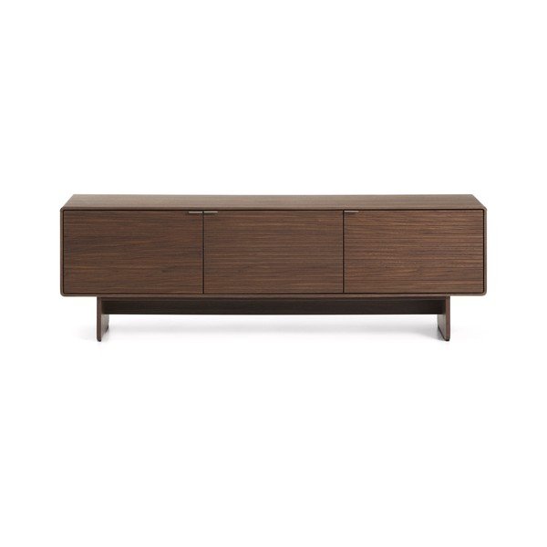 TV komoda u dekoru oraha u tamnoj prirodnoj boji 150x46x40 cm Norlen – Kave Home-image-3