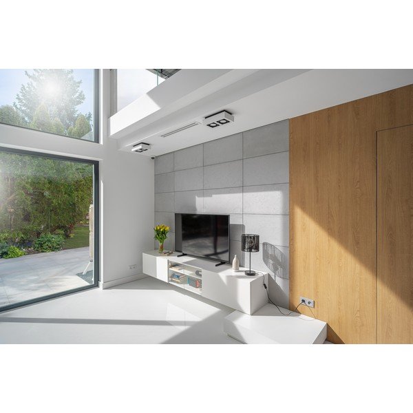 Crna stolna lampa sa sjenilom od trstike (visina 48 cm) Foresto – GTV-image-4