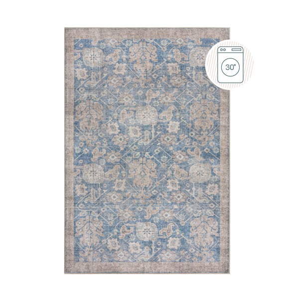 Plavi periv tepih 115x170 cm Orelia Global – Flair Rugs