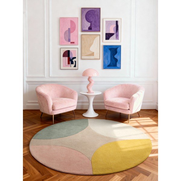 Ručno rađen vunen okrugao tepih ø 200 cm Westminster Cecil – Ted Baker-image-1