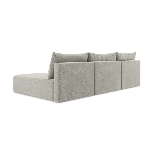 Svijetlo siva sklopiva/s prostorom za odlaganje kutna garnitura Kalena – Makamii-image-3