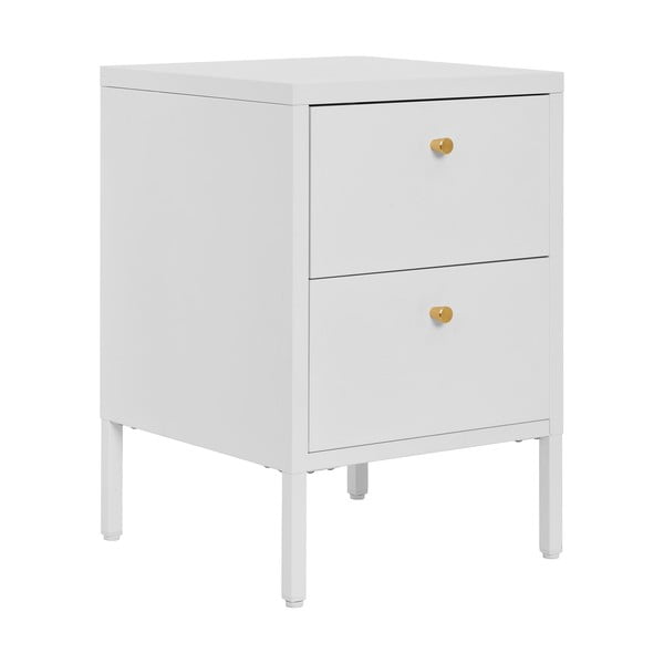 Bijeli metalni noćni ormarić Dalby – House Nordic-image-2