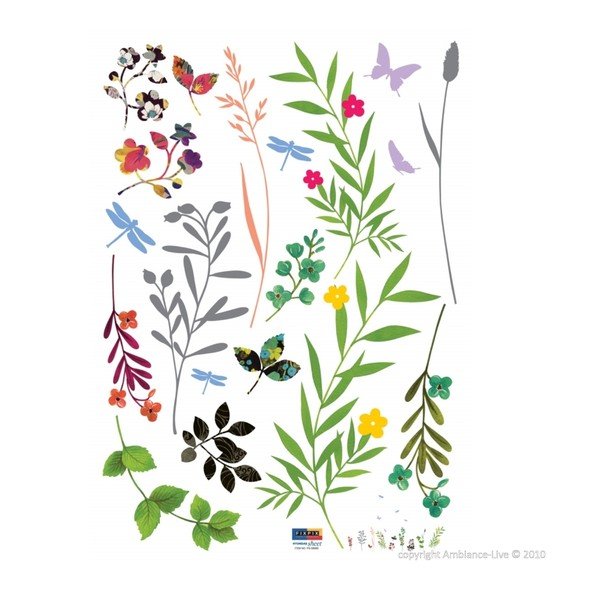 Naljepnica Ambience Grass and Butterflies-image-1