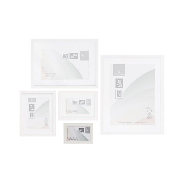 Bijeli stojeći/viseći okvir 12,5x17,5 cm Sencillo – Casa Selección-image-1