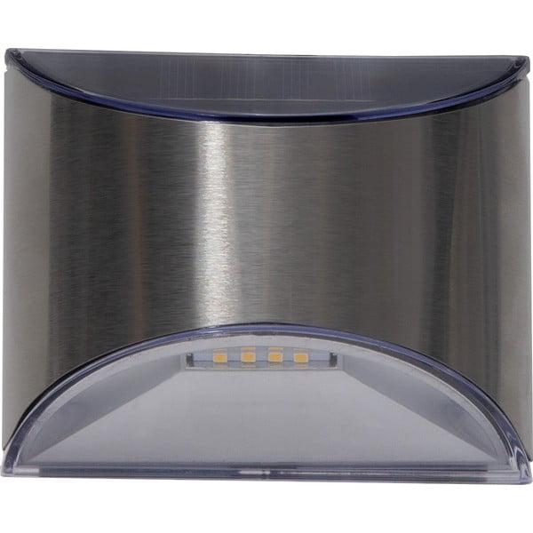 Set od 2 zidne LED svjetiljke od nehrđajućeg čelika Star Trading Wally, visina 8 cm-image-3