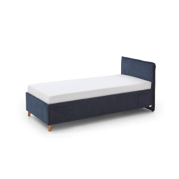 Tamno plavi dječji krevet s prostorom za odlaganje 90x200 cm Fun – Meise Möbel