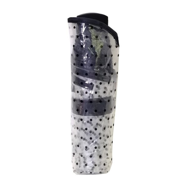 Prozirni sklopivi kišobran Ambiance Black Polka Dots, ⌀ 97 cm-image-1