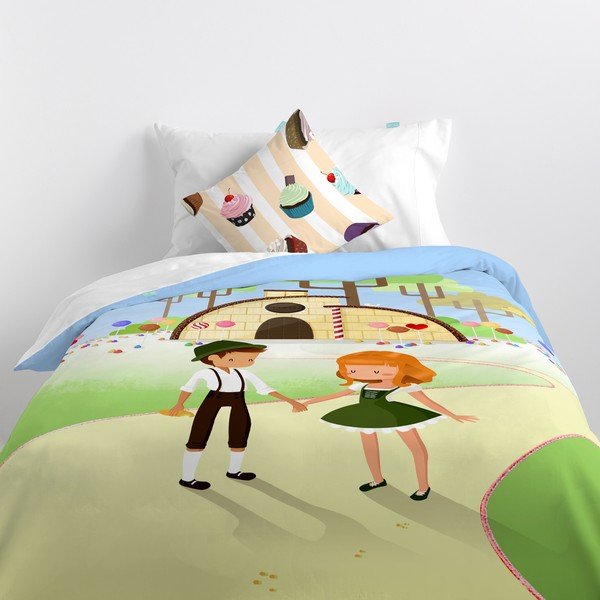 Navlaka za poplun i jastuk Fox Candy, 140 x 200 cm-image-4
