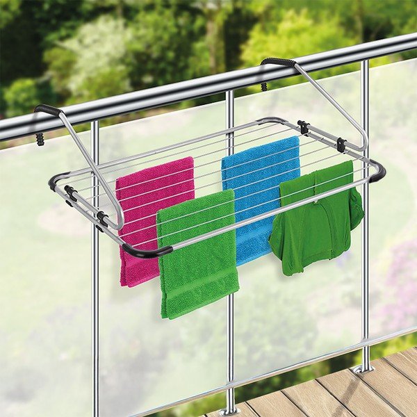 Viseća sušilica za rublje u srebrnoj boji 10,5 m – Orion-image-1