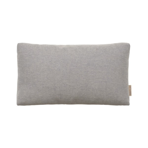Sivo-smeđa pamučna jastučnica Blomus, 50 x 30 cm