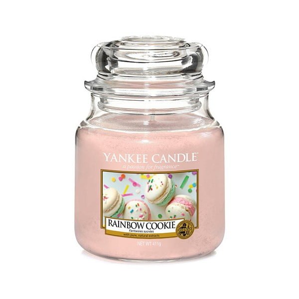 Yankee Candle Rainbow Macaroons, vrijeme gorenja 65 - 90 sati