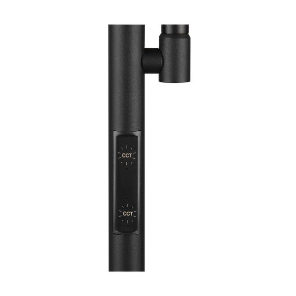 Crna LED stojeća svjetiljka (visina 178 cm) Specter – Reality-image-4