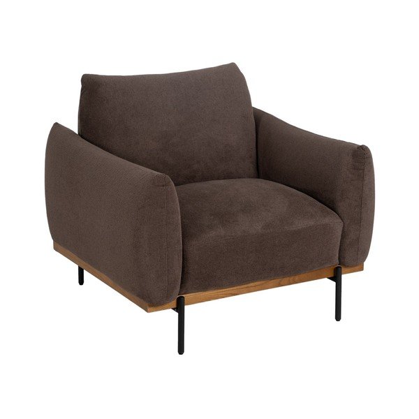 Smeđa fotelja Marron – Ixia
