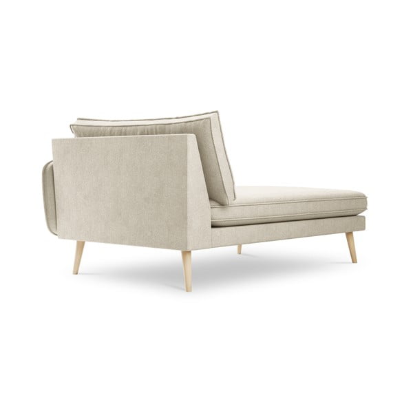 Bež ležaljka Kooko Home Lento, desni kut-image-2