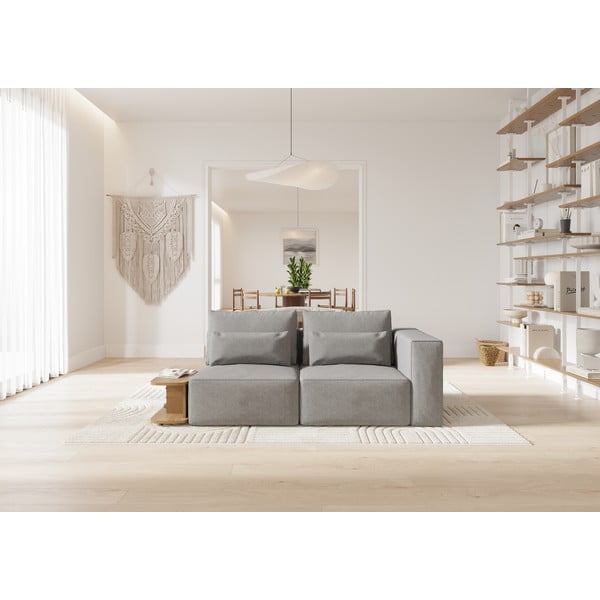 Siva modularna sjedeća garnitura Riposo Ottimo – Sit Sit-image-1