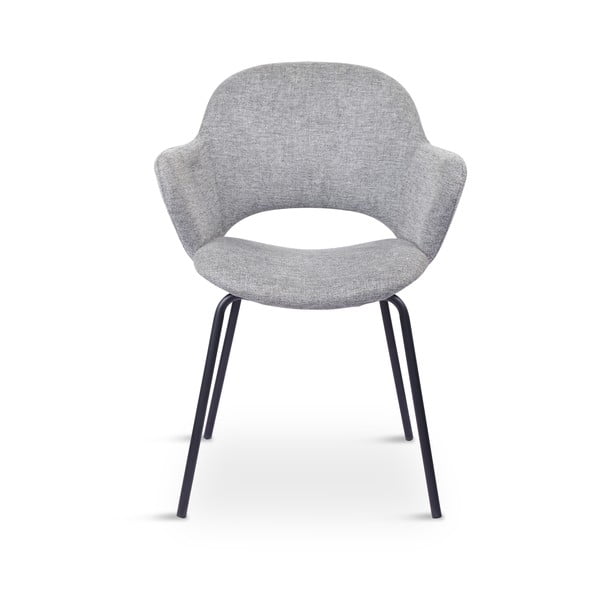 Svijetlo sive podstavljene blagovaonske stolice u setu 2 kom Rowley – Unique Furniture-image-1