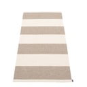 Bež/krem unutarnja i vanjska staza 70x150 cm Bob Mud Vanilla – Pappelina
