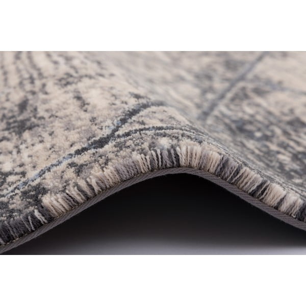 Sivi/krem vunen tepih 200x300 cm Bateja – Agnella-image-1