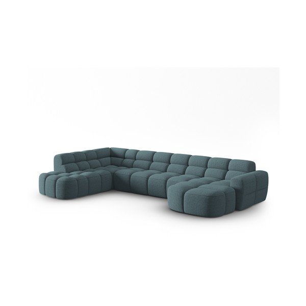 Plava kutna garnitura Lisa – Micadoni Home-image-2