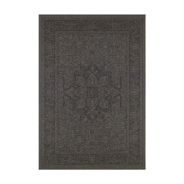 Crno-bež vanjski tepih NORTHRUGS Anjara, 160 x 230 cm