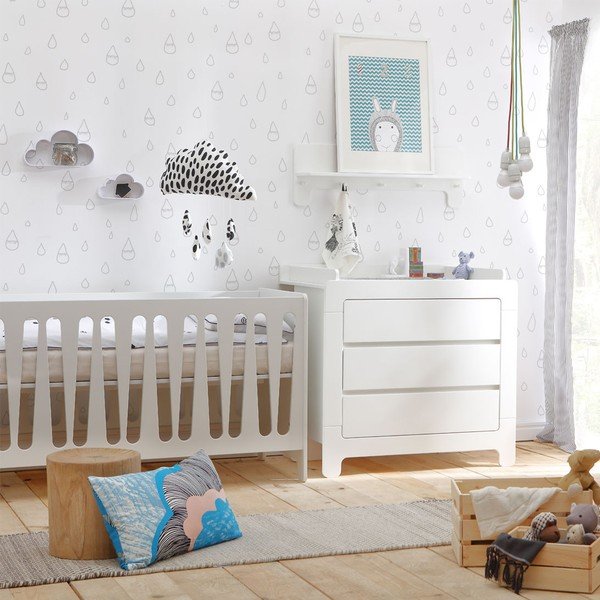 Bijeli zidna polica Pinio Moon-image-3