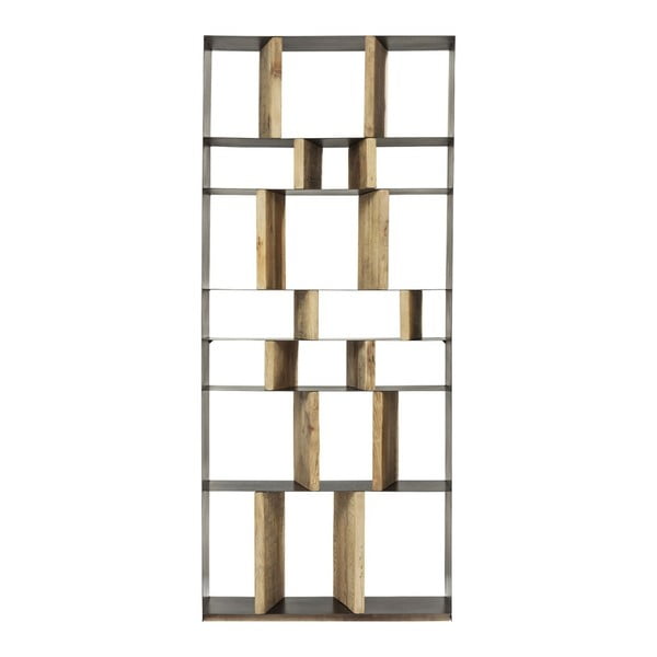 Kare Design Storm polica za knjige od recikliranog bora-image-3