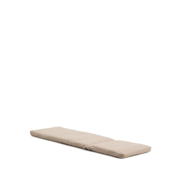 Bež vrtni jastuk za sjedenje za ležaljku 50x175 cm Maoni – Kave Home