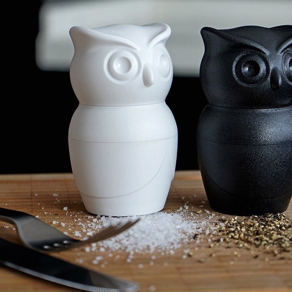 Mlinac bijele soli Qualy &amp; CO Owl-image-1
