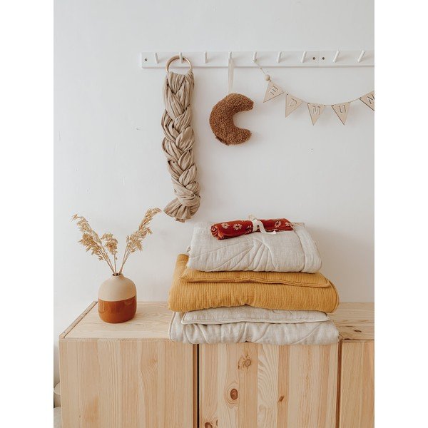 Bež laneni set za krevetić Sand - Moi Mili-image-3