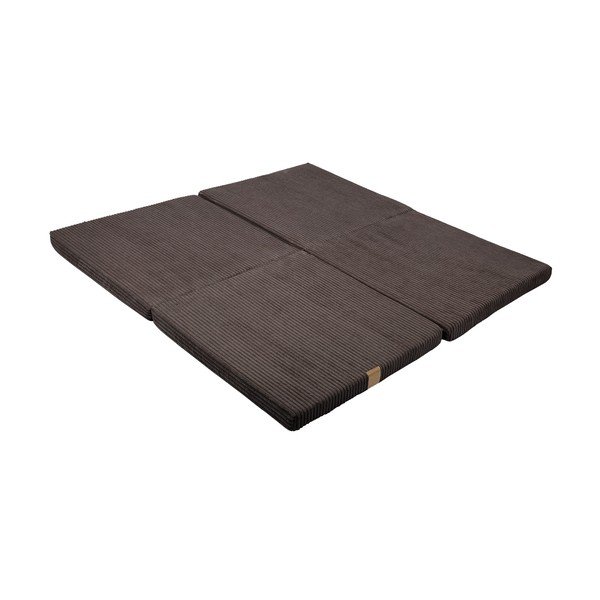 Smeđa dječja podloga za igru 120x120 cm – Meowbaby