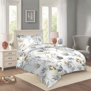 Bijela pamučna posteljina za krevet za jednu osobu 140x200 cm Darina – Cotton House
