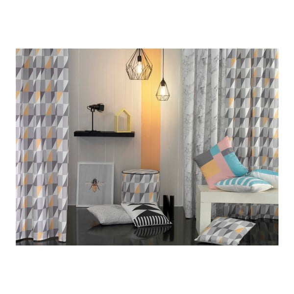 Crno-bijela jastučnica Mike & Co. NEW YORK Pinky Light Stripes, 43 x 43 cm-image-1