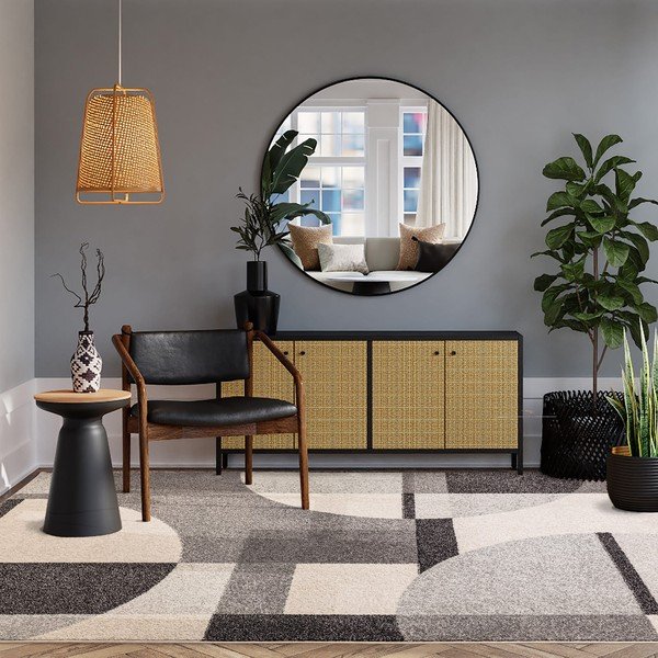 Sivi tepih 120x170 cm Muse – Asiatic Carpets-image-1