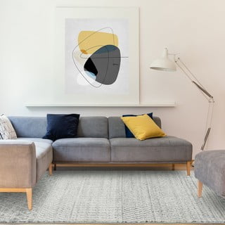 Tepih sivo-bež 200x290 cm Nova Aztec Grey – Asiatic Carpets