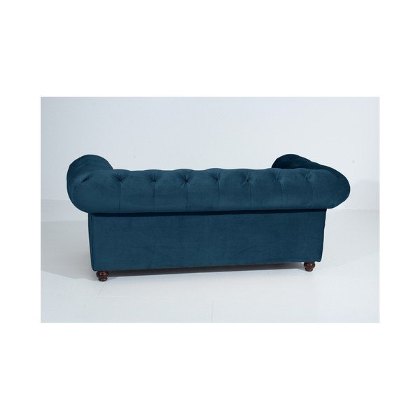 Plava sofa Max Winzer Orleans Velvet, 196 cm-image-3