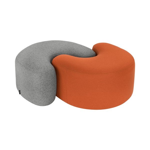 Vunen tabure boje terakote Ü – noo.ma-image-4