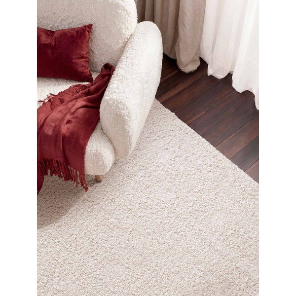 Ručno rađen tepih od boucle tkanine boje slonovače 200x290 cm Notting Hill Portobello – Ted Baker-image-1