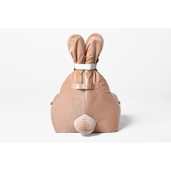 Svijetlo ružičasta dječja vreća za sjedenje Funny Bunny – The Brooklyn Kids-image-4