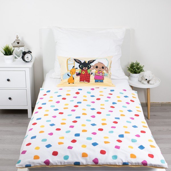 Pamučna dječja posteljina za dječji krevetić 100x135 cm Králíček Bing Playroom – Jerry Fabrics-image-2