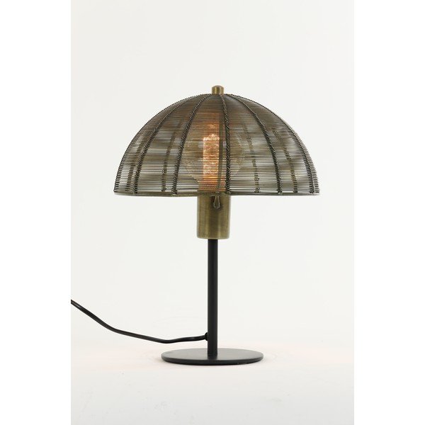 Stolna lampa brončane boje (visina 33 cm) Klobu - Light & Living-image-2