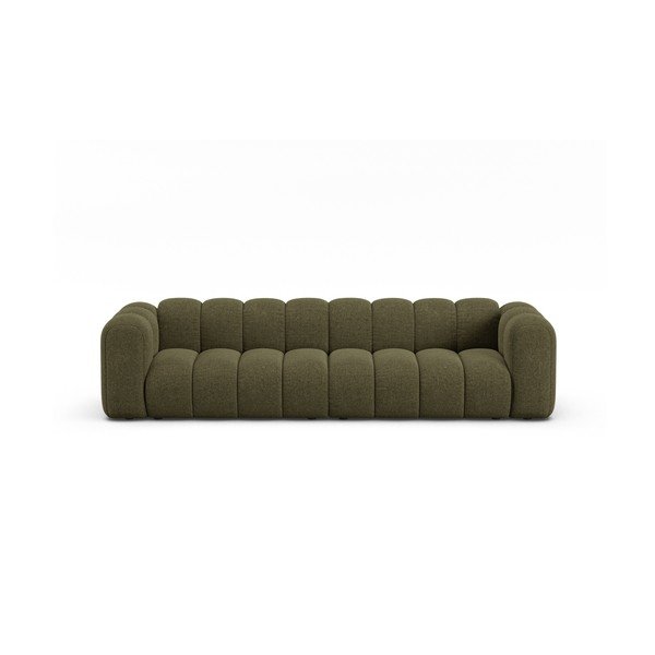 Zelena sofa od šenila 290 cm Lupine – Micadoni 