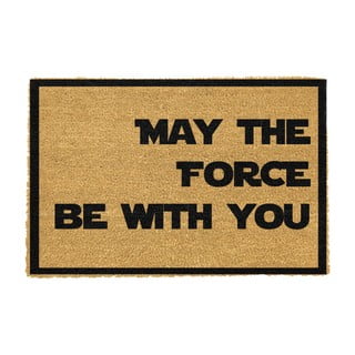 Otirač ​od prirodnih kokosovih vlakana Artsy Doormats May The Force Be With You, 40 x 60 cm