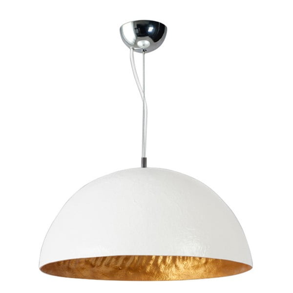 ETH Mezzo Tondo bijela bakrena stropna svjetiljka, ⌀ 50 cm