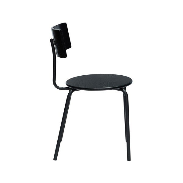 Crne blagovaonske stolice u setu 4 kom Koi – Hübsch-image-2