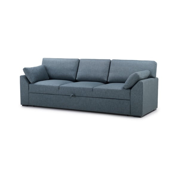 Plava sklopiva sofa 233 cm Janson – Scandic-image-2