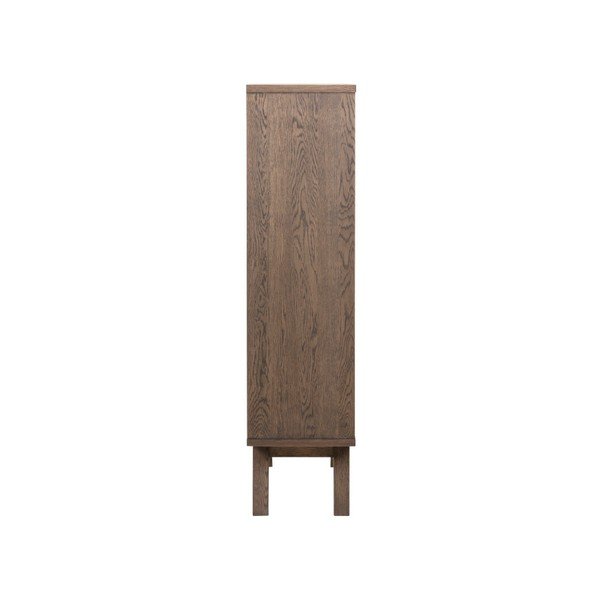 Smeđa vitrina 72x145x36 cm – Actona-image-3