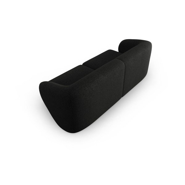 Crna sofa od šenila 188 cm Paolo – Milo Casa-image-3