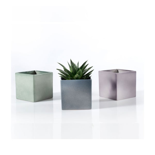 Ljubičasta keramička tegla Big pots Latina, 15 x 15 cm-image-2