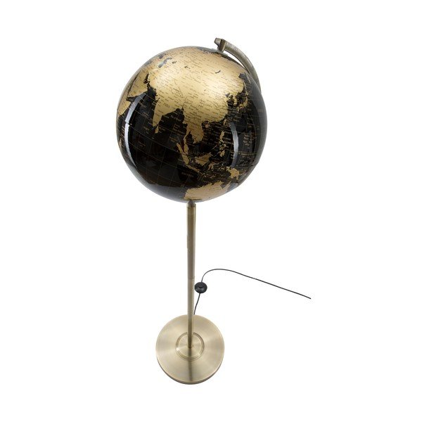 Stolna lampa crno-brončane boje Mauro Ferretti Da Terra, visina 130 cm-image-3
